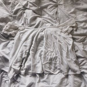 White Off The Shoulder Top